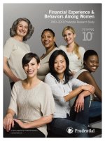 Financial Experience & Behaviors Among Women 2010−2011 Prudential Research Study potx