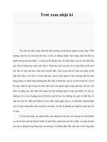 Trót xem nhật kí ppt