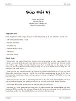 Súp Hải Vị pdf
