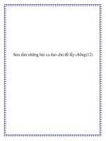 Những bài ca dao chủ đề xuất giá doc