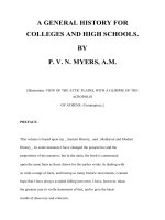 A GENERAL HISTORY FOR COLLEGES AND HIGH SCHOOLS potx
