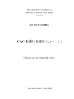 Tiểu luận:Lý thuyết vành ppt