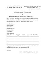 Mẫu Thư thông báo gửi người mua (trong nước) doc