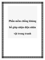 Phần mềm chống khủng bố giúp nhận diện nhân vật trong tranh pot