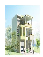 Thiết kế nhà biệt thự 240m2 cho gia chủ tuổi 1976 doc