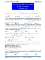 Đề thi thử đại học môn vật lí năm 2011 Khóa thầy Đặng Việt Hùng lần 7 phần 2