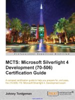 MCTS: Microsoft Silverlight 4 Development (70-506) Certification Guide pot