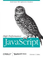High Performance JavaScript docx