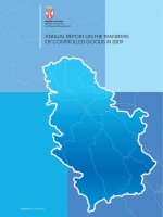ANNUAL REPORT ON THE TRANSFERS OF CONTROLLED GOODS IN 2009 docx