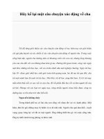 Hãy kể lại một câu chuyện xúc động về cha pdf