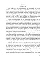 Nghiên cứu đặc điểm sinh trưởng và một số đặc điểm sinh lý của cây Keo lưỡi liềm (Acacia orassicarpa A.Cunn ex benth) ở giai đoạn vườn ươm