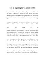 Sốt ở người già và cách xử trí pptx