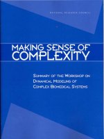 Making Sense of Complexity pdf