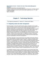 Water Pollution Control - A Guide to the Use of Water Quality Management Principles doc