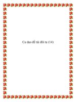 Một số bài ca dao đề tài đôi ta pdf