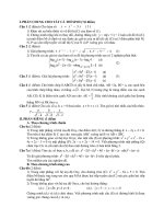 Đề Thi Thử Đại Học Khối A, A1, B, D Toán 2013 - Phần 26 - Đề 21 potx