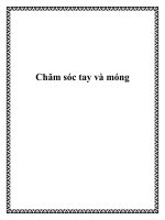 Chăm sóc tay và móng pot