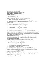 Đề Thi Thử Đại Học Toán 2013 - Đề 28 ppt