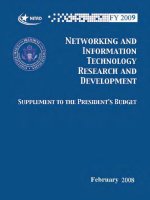 networking and information technology research and development program pptx