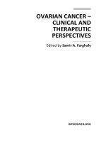 Ovarian Cancer – Clinical and Therapeutic Perspectives Edited by Samir A. Farghaly doc