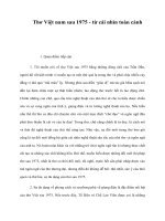 Thơ Việt nam sau 1975 - từ cái nhìn toàn cảnh potx