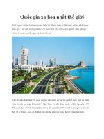 Quốc gia xa hoa nhất thế giới doc