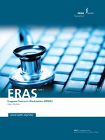 ERAS Program Director’s Workstation (PDWS) User Guide 2013 docx