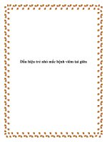 Dấu hiệu trẻ nhỏ mắc bệnh viêm tai giữa potx