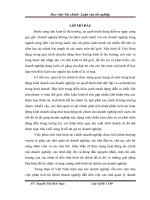 Đánh giá thực trạng tài chính và một số giải pháp chủ yếu nâng cao hiệu quả hoạt động sản xuất kinh doanh tại công ty cổ phần Quang Trung