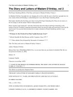 The Diary and Letters of Madam D''''Arblay Volume 2 pot