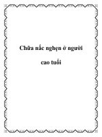 Chữa nấc nghẹn ở người cao tuổi potx