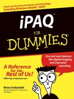 iPAQ for DUMmIES