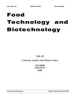 Food Technology and Biotechnology pptx