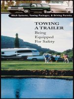 Towing A TrAiler Being Equipped For Safety pdf