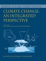 CLIMATE CHANGE: AN INTEGRATED PERSPECTIVE docx