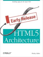oreilly -  html5 architecture (2012) [beta release]