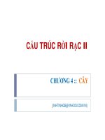 CHƯƠNG 4 : CÂY ppt