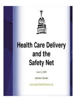 Health Care Delivery and the Safety Net doc