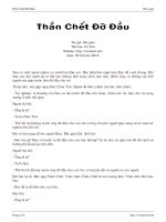 Thần Chết Đỡ Đầu pdf