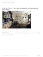 LOW-TECH DESIGN! East London Furniture exhibit at Dream Bags Jaguar Shoes, London doc