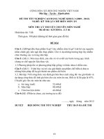 đề thi tốt nghiệp cao đẳng nghề-kỹ thuật chế biến món ăn-môn thi lý thuyết chuyên môn nghề mã đề thi ktcbma - lt (46)