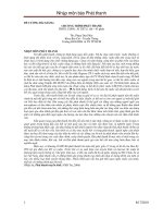 Nhập môn báo Phát thanh doc