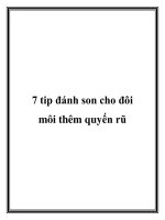 7 tip đánh son cho đôi môi thêm quyến rũ doc