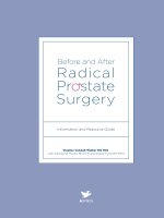 Before and after Radical Prostate Surgery pdf