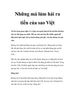 Những má lúm hái ra tiền của sao Việt pdf