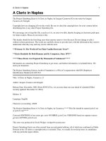 A Cleric in Naples, Casanova, v2 docx