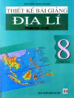 thiết kế bài giảng địa lý 8 tập 2