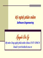 Kỹ nghệ phần mềm 09 docx