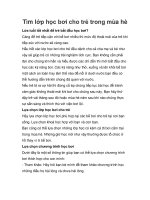 Tìm lớp học bơi cho trẻ trong mùa hè doc