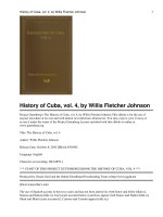 The History of Cuba, vol. 4 potx